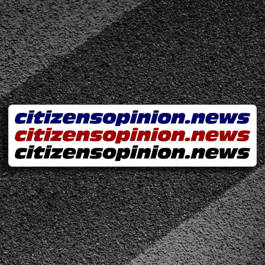 citizensopinion.news | Bumper Sticker